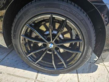 4 jantes pour BMW série 5 + pneus hiver beschikbaar voor biedingen