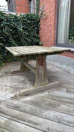 Mooie houte tuintafel, Ophalen, Zo goed als nieuw
