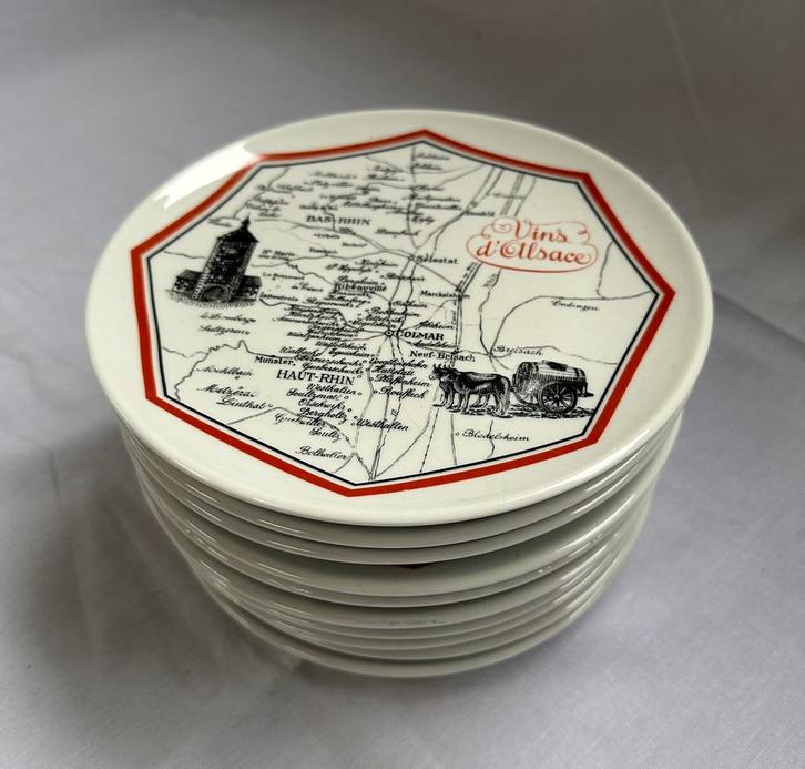 Servies Bistrot Jacques Lobjoy 10 stuks D’auteuil, Antiek en Kunst, Antiek | Servies los, Ophalen of Verzenden