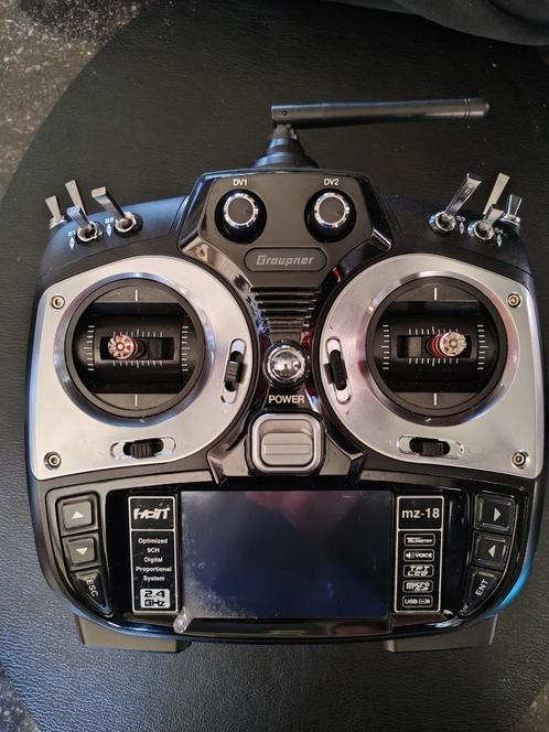 Graupner mz18, Hobby en Vrije tijd, Modelbouw | Radiografisch | Helikopters en Quadcopters, Zo goed als nieuw, Ophalen of Verzenden