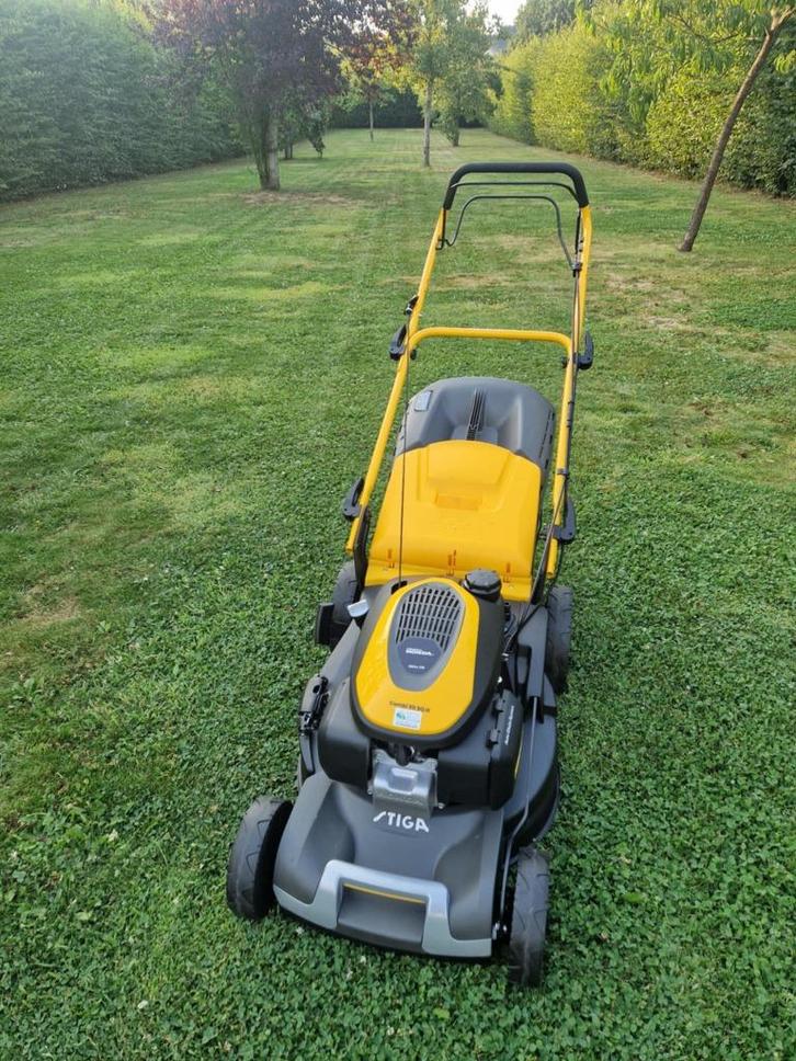 STIGA COMBI 50 SQ H, Tuin en Terras, Grasmaaiers, Nieuw, Benzine-grasmaaier, 40 t/m 49 cm, Cirkelmaaier, Ophalen