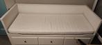 hemnes bedbank met 3laden, 2matrassen 80x200cm, Ophalen, 90 cm, 210 cm, Zo goed als nieuw