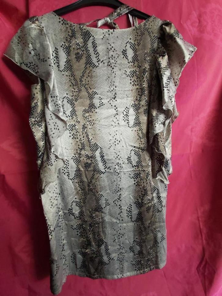 Jurk, M, Second female by Copenhagen, open rug, cocktailjurk, Kleding | Dames, Jurken, Zo goed als nieuw, Maat 38/40 (M), Overige kleuren