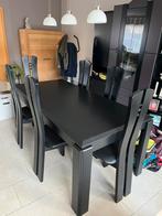 Tafel met stoelen, Huis en Inrichting, Tafels | Eettafels, Ophalen, Zo goed als nieuw