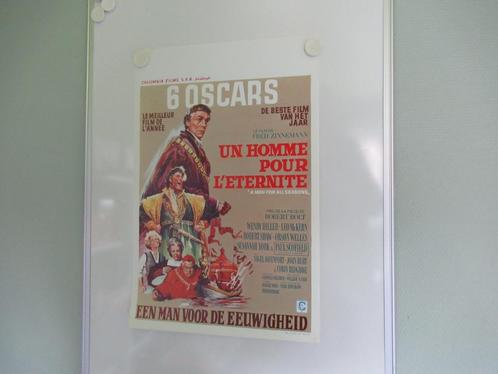 Affiche du film UN HOMME POUR TOUTES LES SAISONS, Collections, Posters & Affiches, Comme neuf, Cinéma et TV, A1 jusqu'à A3, Rectangulaire vertical