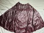 Leren rok Bordeaux, Kleding | Dames, Rokken, Zara, Ophalen of Verzenden, Knielengte, Maat 36 (S)