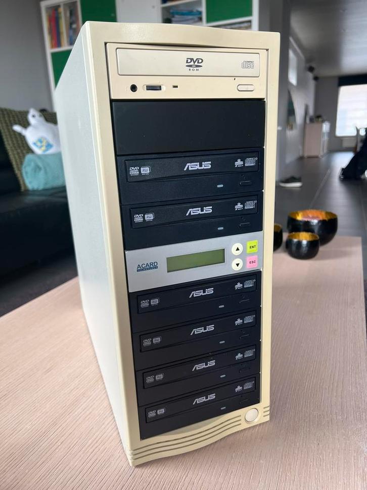 DVD duplicator, Audio, Tv en Foto, Overige Audio, Tv en Foto, Gebruikt, Ophalen