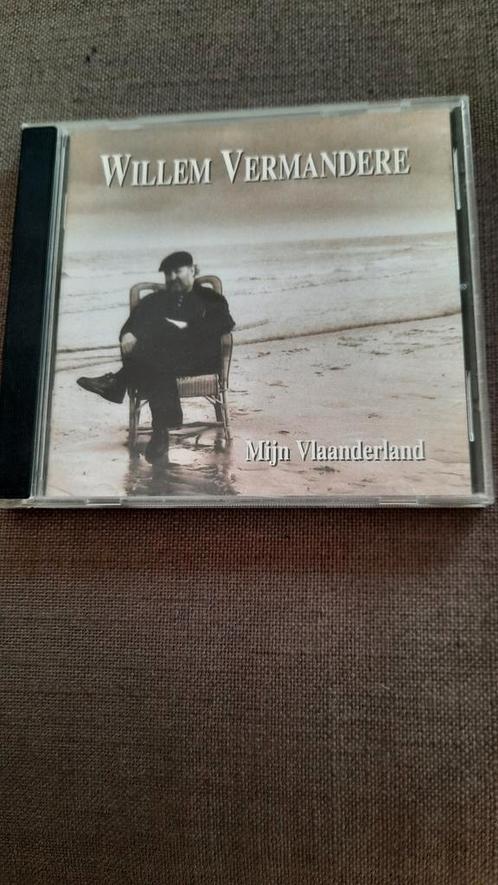 WILLEM VERMANDERE Mijn Vlaanderenland (cd, 1995), Cd's en Dvd's, Cd's | Nederlandstalig, Zo goed als nieuw, Streekmuziek, Ophalen of Verzenden