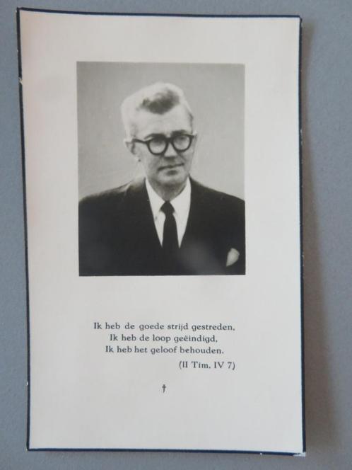 Georges Bockstael Leuven Lions Club Keerbergen Rode Kruis, Verzamelen, Bidprentjes en Rouwkaarten, Bidprentje, Verzenden