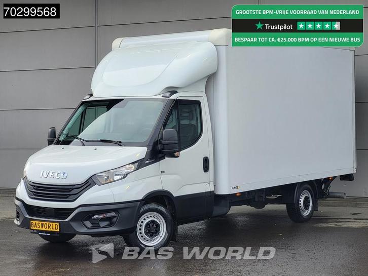 Iveco Daily 35S16 Laadklep Automaat Bakwagen 160PK Airco Cam, Auto's, Bestelwagens en Lichte vracht, Bedrijf, Te koop, Achteruitrijcamera