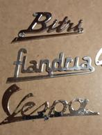 Emblemen Bitri, flandria, vespa,  bella, zundapp, Fietsen en Brommers, Ophalen, Gebruikt