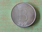 250 frank 1976 Boudewijn zilver, Postzegels en Munten, Zilver, Ophalen of Verzenden, Losse munt, Zilver