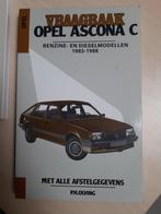 Vraagbaak P.H. Olving OPEL ASCONA C 1983 tot 1 988, Ophalen