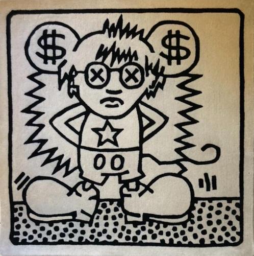 Keith Haring : tapis neuf Éditon Studio., Antiquités & Art, Art | Objets design