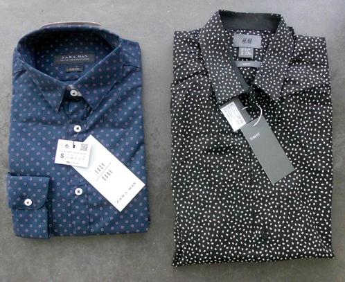 NIEUW "ZARA Man Slim Fit" overhemden maat S, Kleding | Heren, Overhemden, Nieuw, Overige kleuren, Ophalen of Verzenden