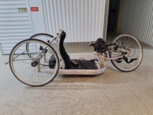 E-Handbike Sopur Shark silver, Diversen, Rolstoelen, Gebruikt, Elektrische rolstoel, Ophalen