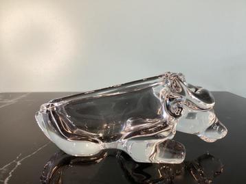 Buffel in kristal Art Vannes. 081/E. beschikbaar voor biedingen