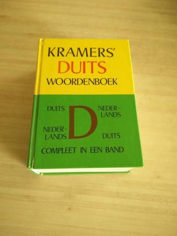 Woordenboek KRAMER's DUITS.