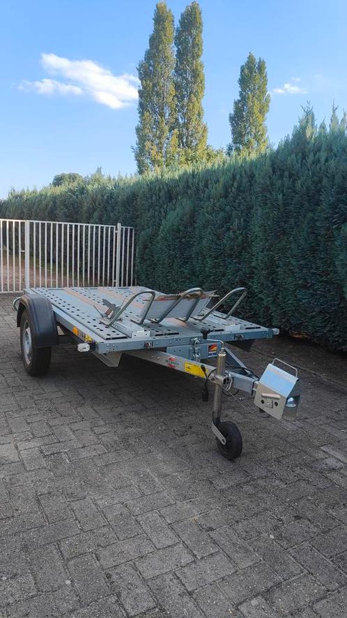 Robuuste Stema motoraanhangwagen 750 kg - TOPSTAAT, Auto diversen, Aanhangers en Bagagewagens, Zo goed als nieuw, Ophalen
