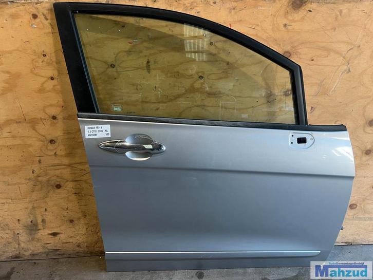 HONDA FR-V zilver rechts voor deur portier 2004-2010, Auto-onderdelen, Carrosserie, Deur, Honda, Voor, Rechts, Gebruikt