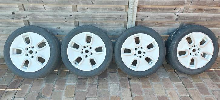 Witte Mini countryman R60 orginele 17 inch velgen, Auto-onderdelen, Banden en Velgen, Band(en), 17 inch, Ophalen