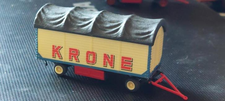 HOLK 1907 CIRCUSWAGENS KRONE 1/87., Hobby en Vrije tijd, Modelauto's | 1:87, Gebruikt, Overige typen, Overige merken, Verzenden