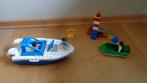 lego Duplo 4861 Politieboot, Ophalen, Zo goed als nieuw, Complete set, Lego