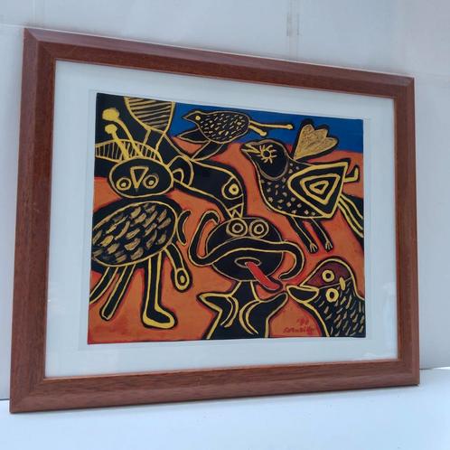 Corneille.  Ingelijste reproductie., Antiek en Kunst, Kunst | Litho's en Zeefdrukken, Ophalen