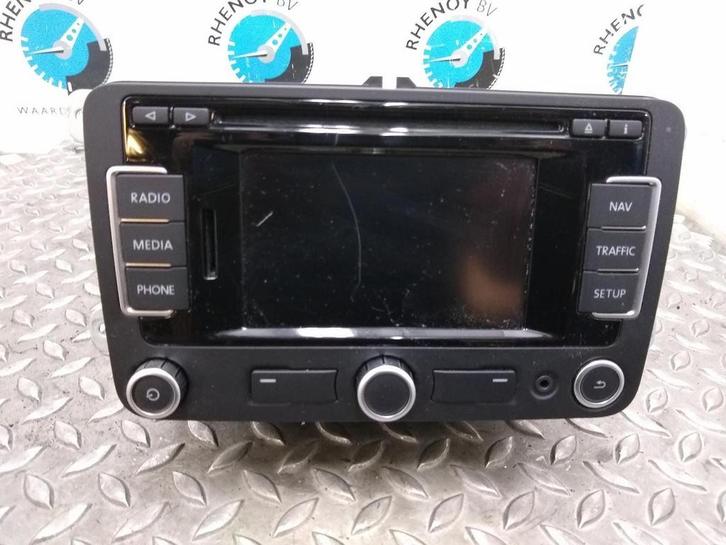 Navigatie Golf 6 RNS310 3C0035270, Auto-onderdelen, Dashboard en Schakelaars, Volkswagen, Gebruikt, Ophalen of Verzenden