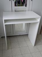 Bureau Ikea TORALD blanc (65x40 cm), Ophalen, Zo goed als nieuw, Bureau