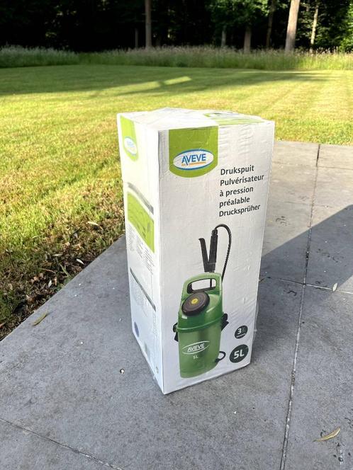 Drukspuit Aveve 5L, Tuin en Terras, Bestrijdingsmiddelen, Nieuw, Onkruidbestrijding, Ophalen