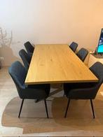 Table à manger avec 6 chaises — Comme neuve 95 ️ 200, Enlèvement, Comme neuf