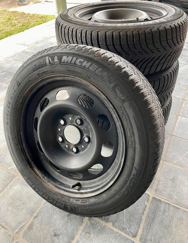 Michelin Alpin A4 5x120 205 55 R 16 inch winterbanden, Auto-onderdelen, Banden en Velgen, Band(en), Winterbanden, 16 inch, Ophalen