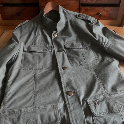 militaire safarijas XL, Kleding | Heren, Kostuums en vesten, Gedragen, Maat 52/54 (L), Groen, Ophalen of Verzenden