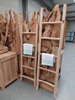 Teak Ladder / Handdoekenrek, Huis en Inrichting, Ophalen of Verzenden, Nieuw