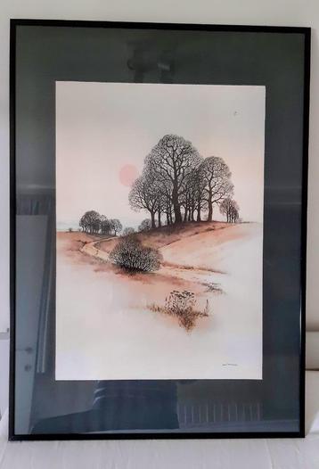 Kader met bomen beschikbaar voor biedingen