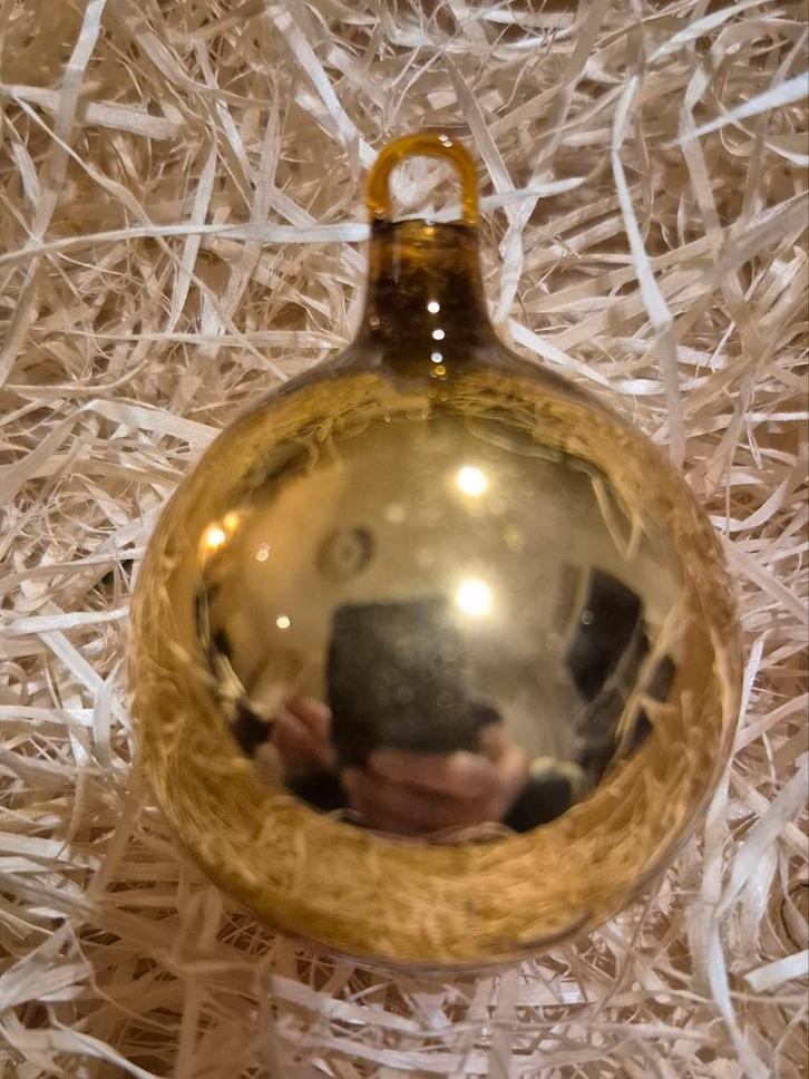 Ajeko antieke kerstbal, Diversen, Kerst, Gebruikt, Ophalen of Verzenden