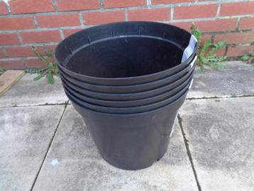 6 x Bloempot / tuinplantcontainer 10L Ø28,4x22cm beschikbaar voor biedingen