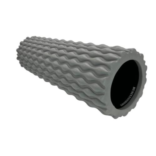 Foamroller Donkergrijs, Sport en Fitness, Fitnessmaterialen, Nieuw, Foamroller, Armen, Benen, Borst, Buik, Rug, Ophalen of Verzenden