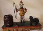 Antiek Amerikaans Trick Dog spaarpot, Ophalen of Verzenden
