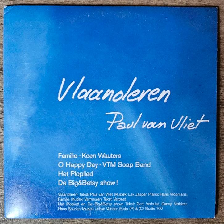Paul Van Vliet Vlaanderen, Cd's en Dvd's, Cd Singles, Zo goed als nieuw, Nederlandstalig, Ophalen of Verzenden