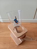 NIEUW GLAS VAN LA CORNE MET HOUTEN HOUDER, Ophalen of Verzenden, Zo goed als nieuw
