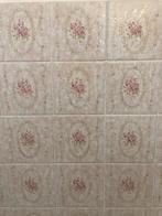 Faience met roze bloemen - gratis, Antiek en Kunst, Ophalen