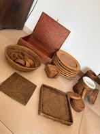 Assortiment rieten accessoires Flamant, Ophalen, Gebruikt, Mand, Riet