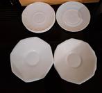 10 kleine bordjes (7x 8 hoek, 3x rond), Ophalen of Verzenden, Zo goed als nieuw