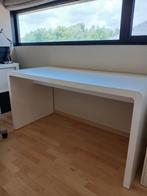 Moderne witte bureau, Huis en Inrichting, Bureaus, Ophalen, Gebruikt, Bureau
