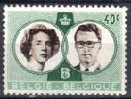 Belgique 1960 - Yvert/OBP 1169 - Boudewijn et Fabiola (ZG), Envoi, Non oblitéré, Sans gomme, Maison royale