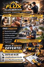 Kleine klusjes in huis? Flux Klusservice helpt graag, Diensten en Vakmensen