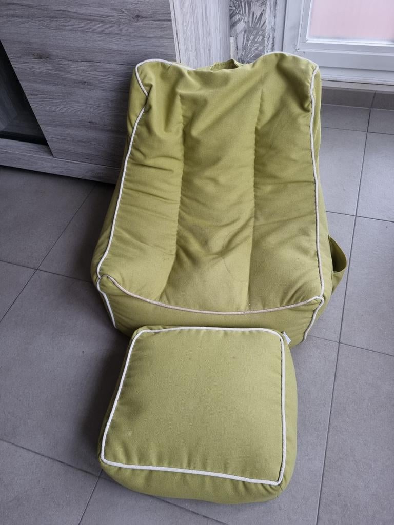 Zitzak+ voetenzak en extra vulling mee inbegrepen, Ophalen