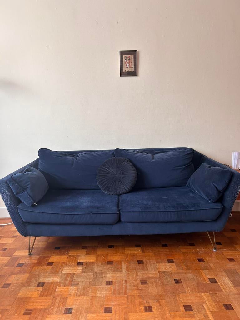 Canapé à donner, 75 à 100 cm, 200 à 250 cm, Enlèvement, Utilisé